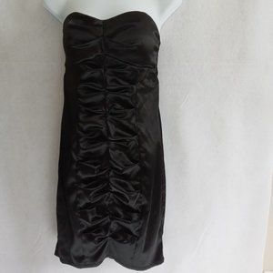 Ruby Rox Black Strapless Cocktail Dress Size 7